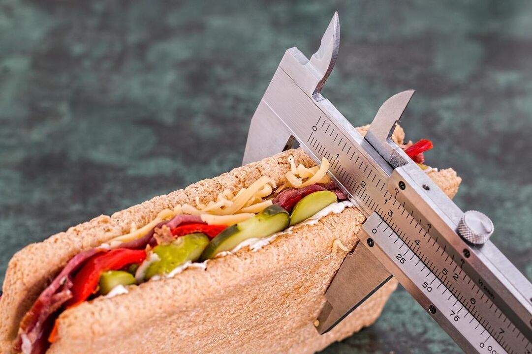 mesurer la nourriture tout en perdant du poids par mois
