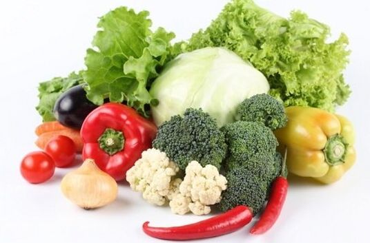 Légumes pour un régime