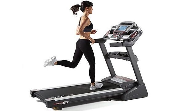 Courir sur la piste