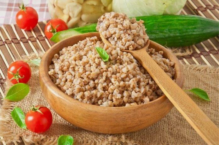 bouillie de sarrasin et légumes pour perdre du poids