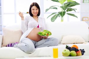 Le régime alimentaire est contre-indiqué chez la femme enceinte